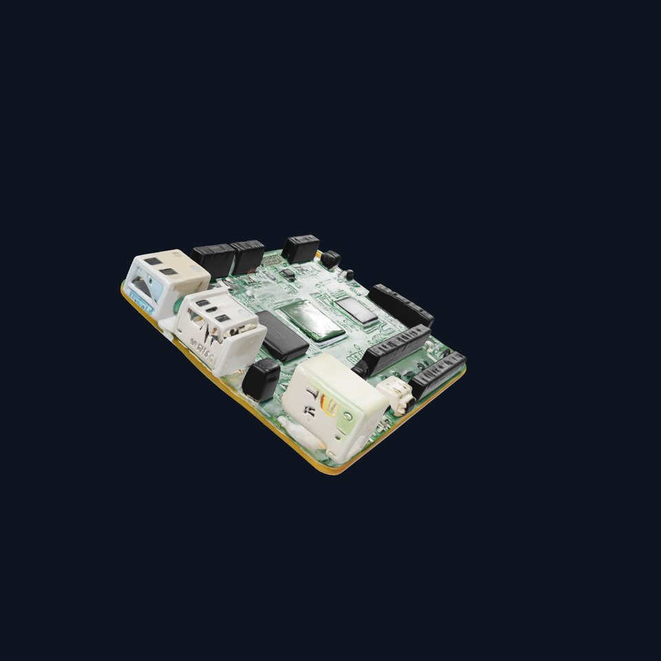 Eco-friendly Minimalistic Motherboard model pack